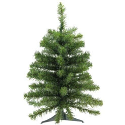 2' Medium Canadian Pine Artificial Christmas Tree - Unlit