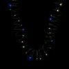 60 Multi-Colored Angel Tear LED Christmas Lights - 19.5 Ft Green Wire
