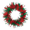 Pack Of 6 Red And Green Christmas Decorative Party Feather Wreath 12" -Beauty Wreaths Shop 6jc8g5fvrt0euna1lexio5tpdwts6zh8 54114.1667599592