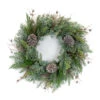Juniper And Pine Artificial Christmas Wreath, 27.75-Inch, Unlit