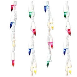 300-Count Shimmering Multi-Color Mini Christmas Icicle Light Set, 8.5ft White Wire -Beauty Wreaths Shop 9zkdzxwnzunijsb7cp7nmaqhpblirqdl 94525.1667842932