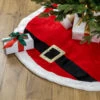 48" Red And White Velveteen Santa Claus Belt Buckle Christmas Tree Skirt -Beauty Wreaths Shop a8ob1u21wgbs63vkiy3bgkb6uilso73y 91004.1667519814