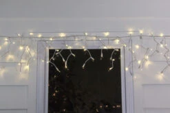 100ct Warm White LED Wide Angle Icicle Christmas Lights, White Wire -Beauty Wreaths Shop ajlavyrbwe3szxexvla2lcuar9t2yxnn 18371.1667489715