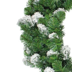 Snowy Flocked Colorado Pine Artificial Christmas Wreath, 30-Inch, Unlit -Beauty Wreaths Shop allstateywc193 gr snb 69909.1667575985