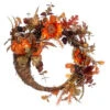 Pumpkin And Sunflower Artificial Floral Cornucopia Thanksgiving Wreath, Orange 22-Inch -Beauty Wreaths Shop as4bblpos7st5gry76fuooyaa4m6qxjh 34312.1667641355
