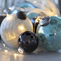 100 Warm White LED Micro Fairy Lights - 16.25 Ft Copper Wire -Beauty Wreaths Shop blueballswithfairylights lifestyle 28037.1671319094