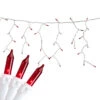 100 Count Red Mini Icicle Christmas Lights - 3.5 Ft White Wire -Beauty Wreaths Shop brightstar 36 702 77 1 43438.1667533741