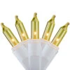 Set Of 100 Yellow Mini Icicle Christmas Lights - 7.8ft White Wire -Beauty Wreaths Shop britestar 36 705 77 1 86282.1667662485