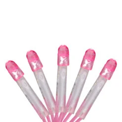 2' X 8' Pink LED Micro Net Style Tree Trunk Wrap Christmas Lights - Pink Wire