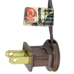 100ct Multi-Color Mini Christmas Lights - 35ft, Brown Wire -Beauty Wreaths Shop brown20plug 75029.1683296036