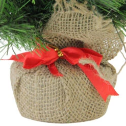 24" Mini Balsam Pine Medium Artificial Christmas Tree In Burlap Base, Unlit -Beauty Wreaths Shop bwwffzhzxgarp0kypidwyzlmlctxeby2 15027.1667656652