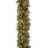 9' Pre-Lit Carolina Pine Artificial Christmas Garland - Battery Operated Clear LED Lights -Beauty Wreaths Shop cap3 306 9a b1 37423.1667536253