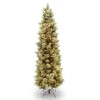 9 Ft. Carolina Pine Slim Tree With Clear Lights -Beauty Wreaths Shop cap3 330 90 00773.1667573419