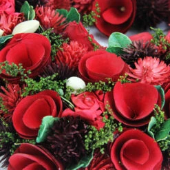 Red Wooden Rose And Botanicals Valentine's Day Heart Wreath, 13.75-Inch, Unlit 7 Red Wooden Rose And Botanicals Valentine's Day Heart Wreath, 13.75-Inch, Unlit -Beauty Wreaths Shop d1hkqeyji7g7qo7mdz7kkhqt5ntqygp3 63935.1667528399