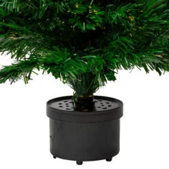 3' Pre-Lit Potted Medium Artificial Christmas Tree With Candles - Multi Color Lights -Beauty Wreaths Shop dak 0105 90 3 05086.1667657937