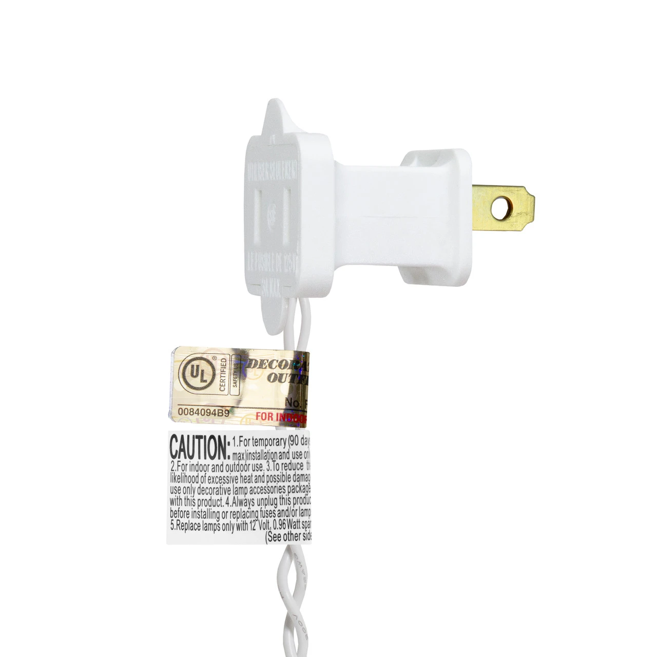 Set Of 100 Blue & Pure White LED Mini Christmas Lights 4" Spacing - White Wire 5 Set Of 100 Blue & Pure White LED Mini Christmas Lights 4" Spacing - White Wire - Image 3