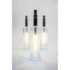 10.25" Clear And Silver Battery Operated LED Wine Bottle Light -Beauty Wreaths Shop dghh20bot03 w 1 38442.1682081401