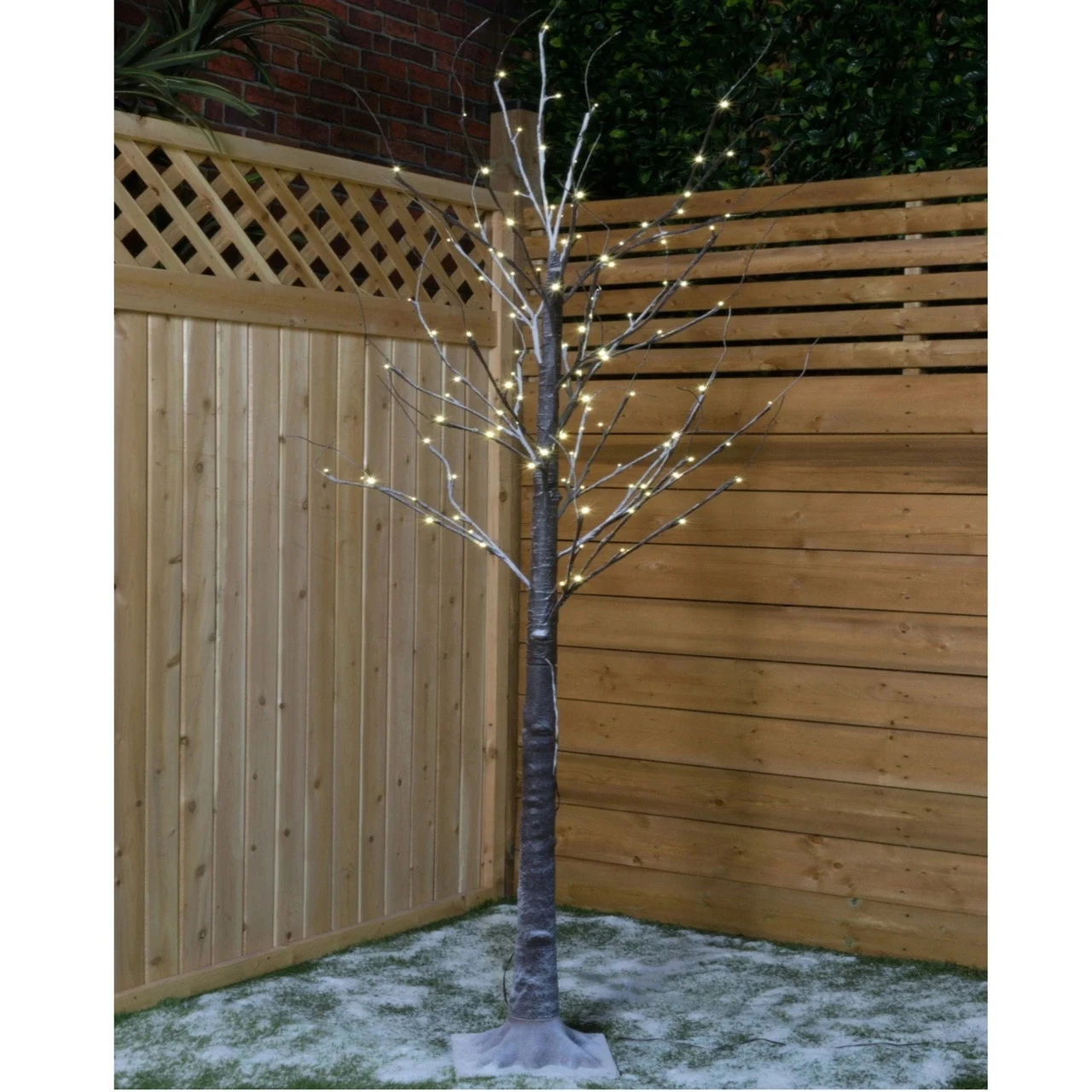 6.75' Pre-Lit Pencil Functional Artificial Christmas Tree - Warm White LED Lights 3 6.75' Pre-Lit Pencil Functional Artificial Christmas Tree - Warm White LED Lights