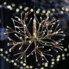 15.75" Brown And Warm White Starburst Led Flashing -Beauty Wreaths Shop dhine 37438 gd 71266.1667621691