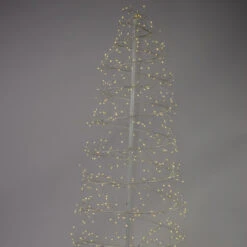 6' Pre-Lit White Revolve Spiral Artificial Tree, Warm White LED Lights -Beauty Wreaths Shop dhine 37520 wt 3 84946.1687306485