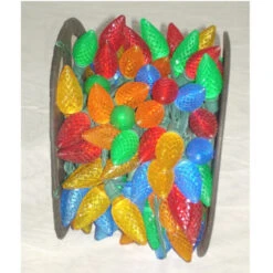 210 Multi-Color LED C6 Commercial Mini Christmas Lights - 56.5 Ft Green Wire -Beauty Wreaths Shop dhof202360 03 80639.1667533671