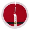 42" Red And White Santa Belt Themed Round Christmas Tree Skirt 2 42" Red And White Santa Belt Themed Round Christmas Tree Skirt -Beauty Wreaths Shop dii camz10919 1 86519.1667654320