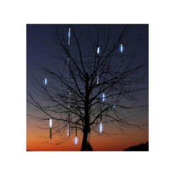 Set Of 10 Transparent Dripping Icicle Snowfall Christmas Light Tubes - 14 Ft Clear Wire -Beauty Wreaths Shop dimdfkvdmmdulfa3xk21y57lltsvg1uo 14832.1667489917