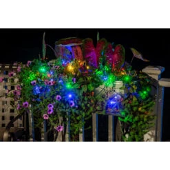 50 Battery Operated Cool White Wide Angle LED Christmas Lights - 18.33 Ft Green Wire -Beauty Wreaths Shop dlig 1101317 2 48138.1667536633