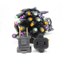 50 Purple LED Wide Angle Christmas String Lights - 25.17 Ft Black Wire -Beauty Wreaths Shop dlig 1101384 3 27746.1667536636