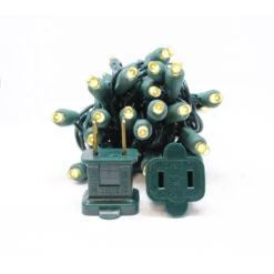 50 Champagne LED Wide Angle Christmas String Lights - 25.17 Ft Green Wire 8 50 Champagne LED Wide Angle Christmas String Lights - 25.17 Ft Green Wire -Beauty Wreaths Shop dlig 1102123 3 62988.1670925956