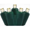 12 Warm White LED Wide Angle Christmas String Lights - 24 Ft Green Wire -Beauty Wreaths Shop dlig 1102306 1 44038.1667539245