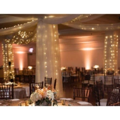 50 Turquoise Blue Glacier LED Wide Angle Christmas String Lights - 25.17 Ft White Wire -Beauty Wreaths Shop dlig 1102340 2 08490.1667654489