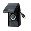 5.25" Black Christmas Lights 120VAC Plug Mechanical Timer -Beauty Wreaths Shop dlig 1102966 1 38514.1667647240