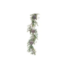 Set Of 2 Juniper And Pine Garland With Pine Cones 6.25' -Beauty Wreaths Shop dmel83163ds3 71617.1685567801