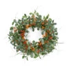 Red And Green Spring Foliage Berry Wreath, 21-Inch, Unlit