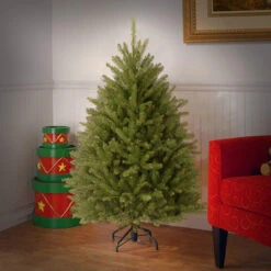 4.5’ Dunhill Fir Artificial Christmas Tree - Unlit -Beauty Wreaths Shop dnat20duh 45 27060.1686079778