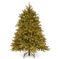 4.5β Pre-Lit Jersey Fraser Fir Artificial Christmas Tree - Clear Lights