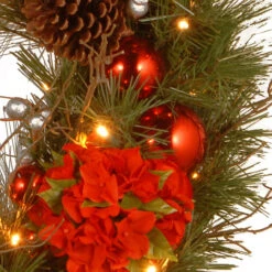 24" Pre-Lit B/O LED Hydrangea Artificial Christmas Wreath – Warm White Lights 8 24" Pre-Lit B/O LED Hydrangea Artificial Christmas Wreath – Warm White Lights -Beauty Wreaths Shop dnat dc13 158 24wb 1 3 30444.1667536533