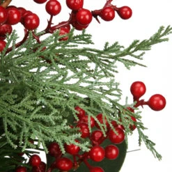 9' X 14" Pre-Lit Pine Cones And Berry Embellished Artificial Christmas Garland - Clear Lights -Beauty Wreaths Shop dnat dc13 310 9c 3 57469.1667574357