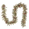 9' X 10" Pre-Lit Dunhill Fir Artificial Christmas Garland With Red Berries – Clear Lights -Beauty Wreaths Shop dnat duf 300 9a 1 1 35857.1667535991