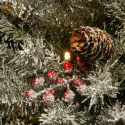 4.5" Dunhill Fir Slim Artificial Christmas Tree - Clear Lights -Beauty Wreaths Shop dnat duf 301 45 3 69003.1667521966