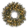 24” Pre-Lit Glittery Pine Christmas Wreath - LED Lights 2 24” Pre-Lit Glittery Pine Christmas Wreath - LED Lights -Beauty Wreaths Shop dnat gb3 319 24w 6 1 22294.1667656551