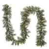 9' X 10" Pre-Lit Pine Cones And Glitter Embellished Artificial Christmas Garland - Clear Lights -Beauty Wreaths Shop dnat glb1 300 9a 1 1 27098.1667574372