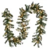 9' Pre-Lit Pomegranate Pine Artificial Christmas Garland - Clear Lights -Beauty Wreaths Shop dnat gtp1 302 9b 1 1 83240.1667571927