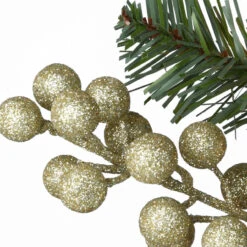 9' Pre-Lit Pomegranate Pine Artificial Christmas Garland - Clear Lights -Beauty Wreaths Shop dnat gtp1 302 9b 1 4 67000.1667571928