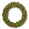 Pre-Lit Garwood Spruce Artificial Christmas Wreath - 48-Inch, Warm White LED Lights -Beauty Wreaths Shop dnat gw1 300l 48w 1 45781.1667574376