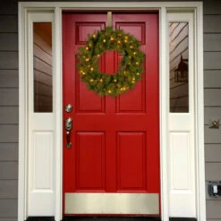 24” Pre-Lit Kincaid Spruce Artificial Christmas Wreath - Clear Lights 7 24” Pre-Lit Kincaid Spruce Artificial Christmas Wreath - Clear Lights -Beauty Wreaths Shop dnat kcdr 24wlo 1 3 24855.1667576083