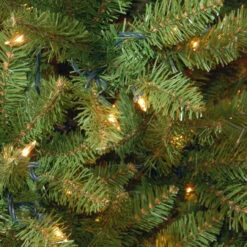 12 Ft. Kingswood(R) Fir Pencil Tree With Clear Lights -Beauty Wreaths Shop dnat kw7 300 120 3 08847.1667656816