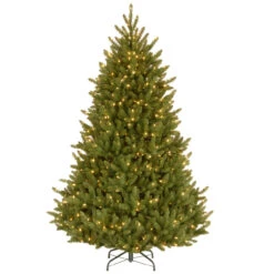 7.5’ Pre-Lit Natural Fraser Full Fir Artificial Christmas Tree - Clear Lights