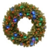 36" Pre-Lit Norwood Fir Artificial Christmas Wreath – Multi-Color LED Lights -Beauty Wreaths Shop dnat nf 309l 36w 1 1 75010.1667536032